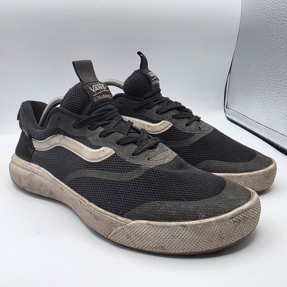 Vans Ultrarange Mens Size 11 Black Gray Outdoor Athletic Shoes Running Walking - Picture 1 of 12
